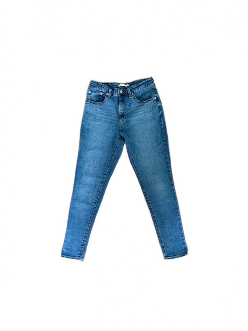 Levi's High-Rise Skinny Jeans - Medium Blue Wash